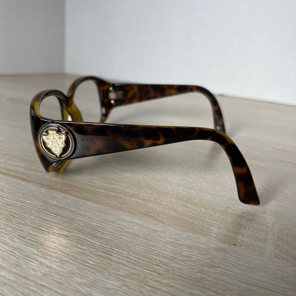 Gucci GG3026/S V08EJ Sunglasses Arrowhead Tortoise Shell Frames Only 56-15-130 - Picture 7 of 8
